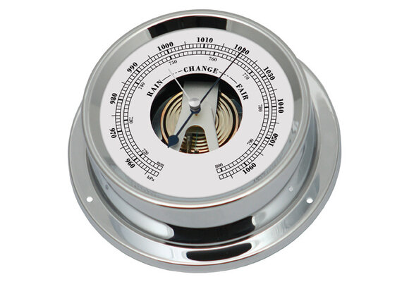 Talamex Serie 125 verchroomde barometer