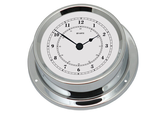 Talamex Serie 125 verchroomde scheepsklok