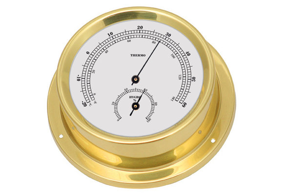 Talamex Serie 125 Messing Thermo-hygrometer