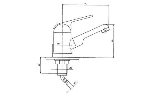 Talamex 1-hendel mengkraan