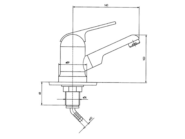 Talamex 1-hendel mengkraan