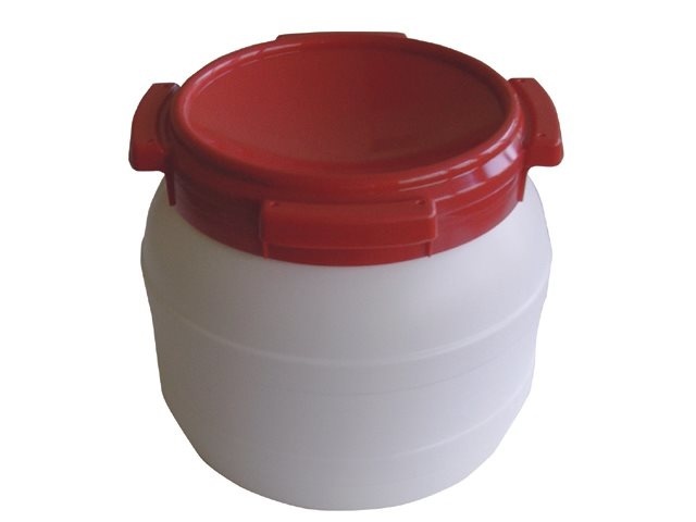 Waterdichte container / ton / vat 6.4 LITER