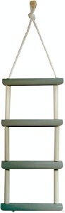 Touwladder voor de boot