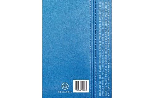 Logboek met leatherlook kaft