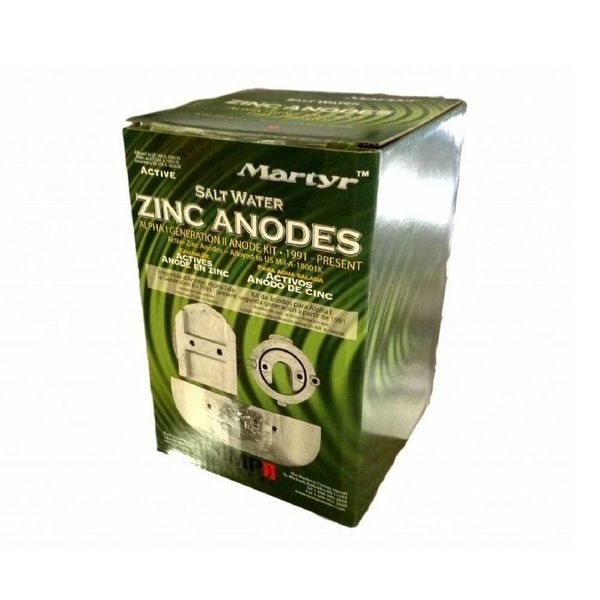 Zink Anode Kit voor Mercruiser Alpha 1 Gen 2