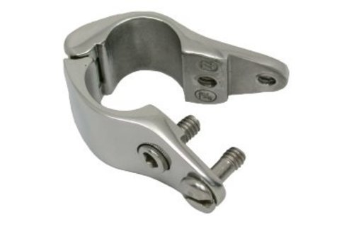 Allpa RVS Buiskap gedeeld middenstuk  A=25 40mm  B=28 6mm  C=66 7mm