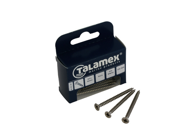 RVS spaanplaatschroef