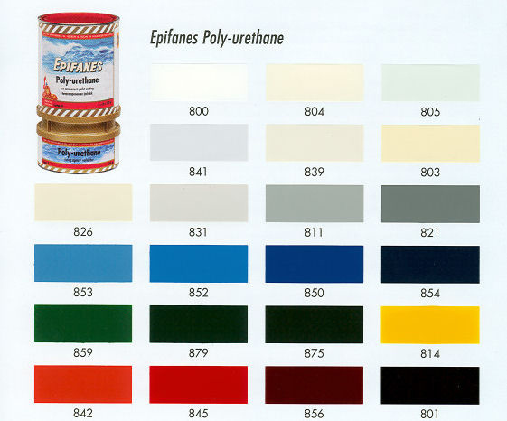 Epifanes Poly-urethane Jachtlak Kleur