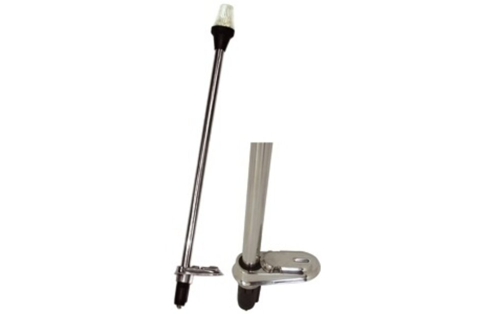 Allpa Rondschijnend toplicht uitneembaar 12V / 10W 360º zwart huis met heldere lens H=545mm