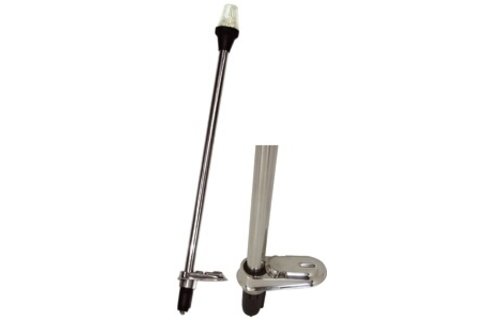 Allpa Rondschijnend toplicht  uitneembaar  12V / 10W  360º  zwart huis met heldere lens  H=545mm