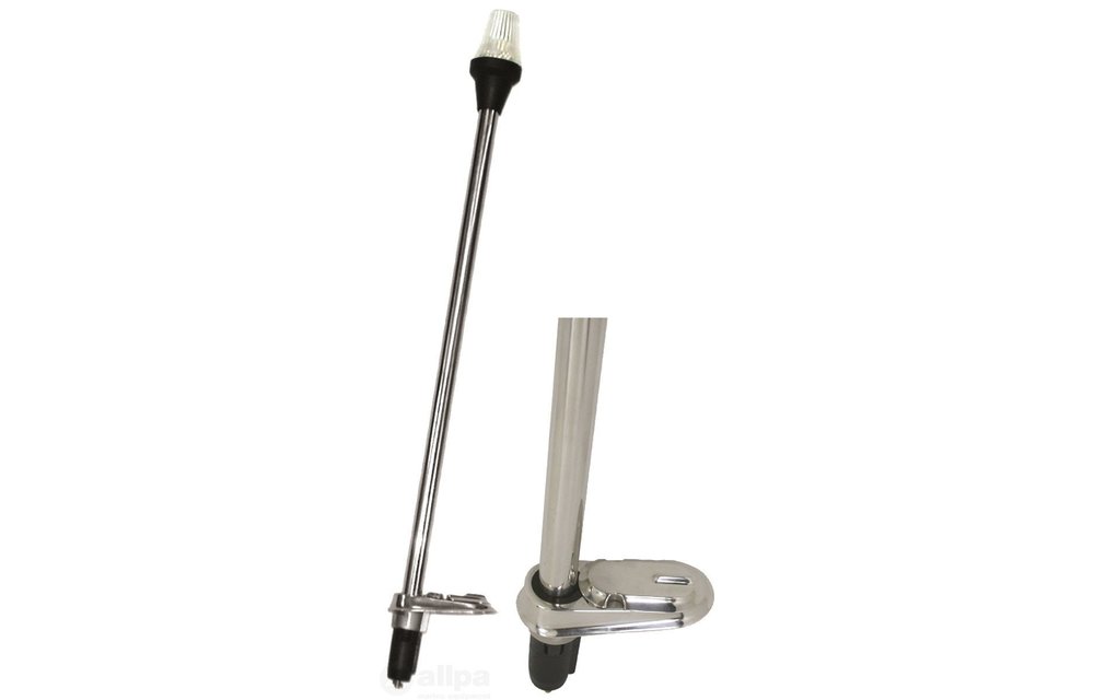 Allpa Rondschijnend toplicht uitneembaar 12V / 10W 360º zwart huis met heldere lens H=545mm