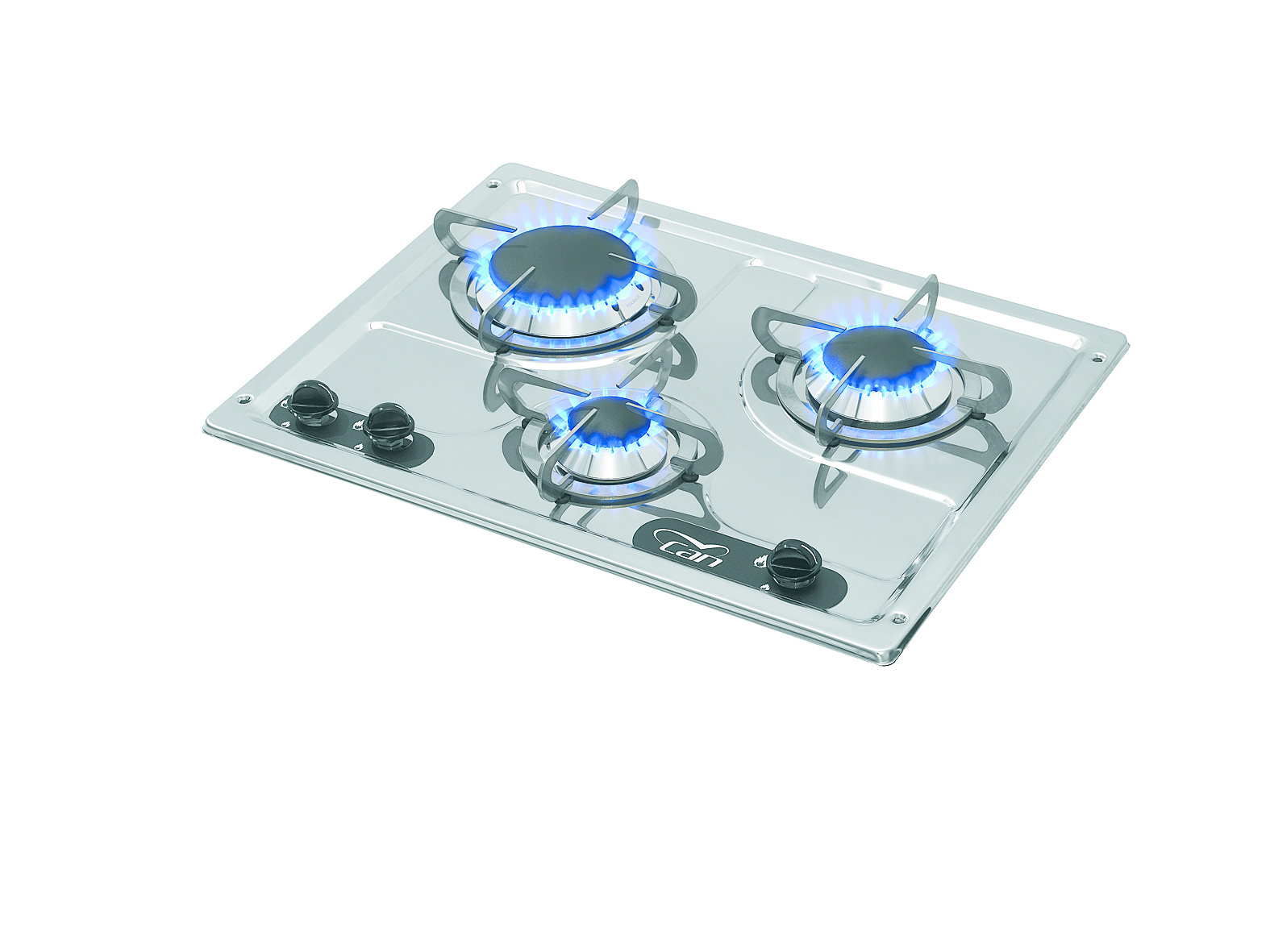 Allpa - Gaskomfoor RVS / 3 branders