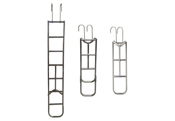 RVS boegzwemtrap 3 / 4 / 7-treden