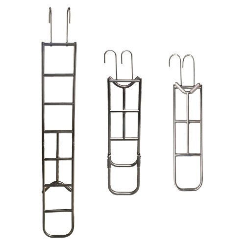 RVS boegzwemtrap 3 / 4 / 7-treden