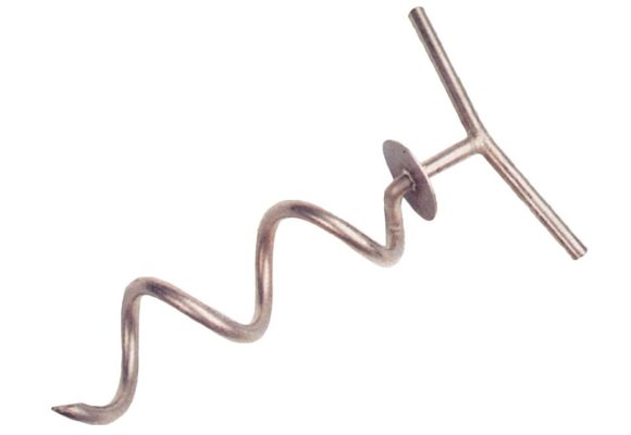 RVS Spiraalvormige meerpen