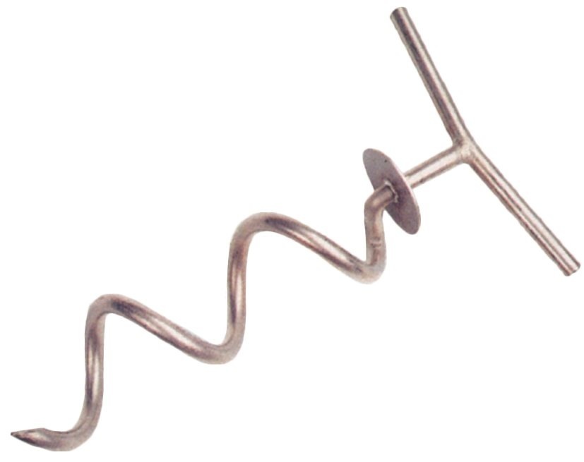 RVS Spiraalvormige meerpen