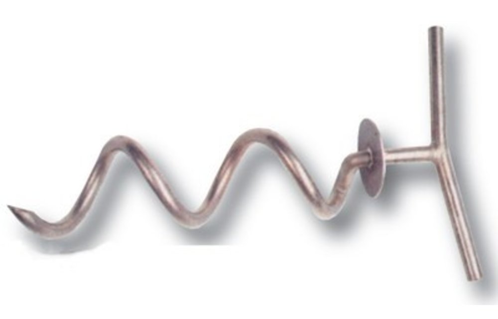 RVS Spiraalvormige meerpen