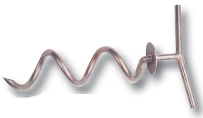 RVS Spiraalvormige meerpen