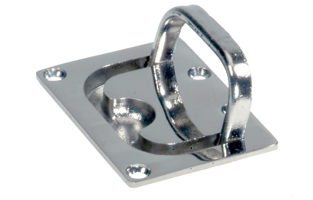 Allpa RVS Luikring 76x58mm