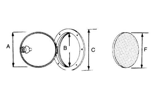 Kunststof Inspectieluik  265mm