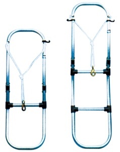 Aluminium zwemtrap opklapbaar 3 of 4 treden