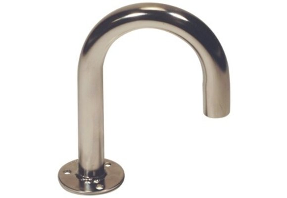 Allpa RVS gebogen kabeldoorvoer