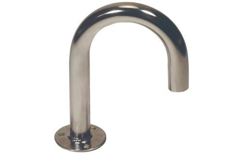 Allpa RVS gebogen kabeldoorvoer