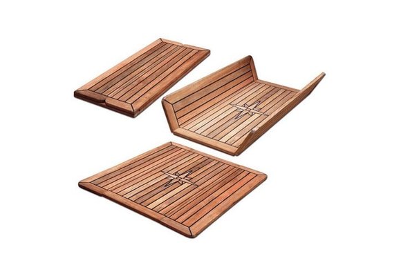 Los Teak Tafelblad opklapbaar ''Wing''