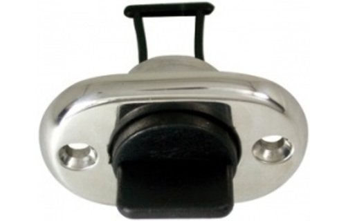 Allpa RVS loosplug met inschroefbare kunststof plug