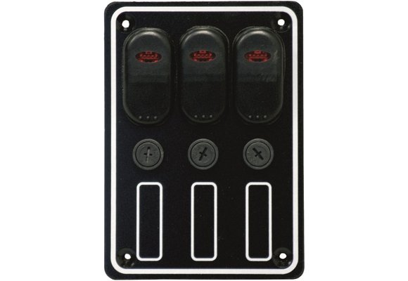 Allpa Aluminium schakelpaneel 12V waterdicht