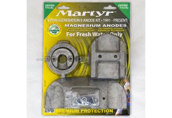 Magnesium Anode kit Mercruiser Alpha 1 Gen 2