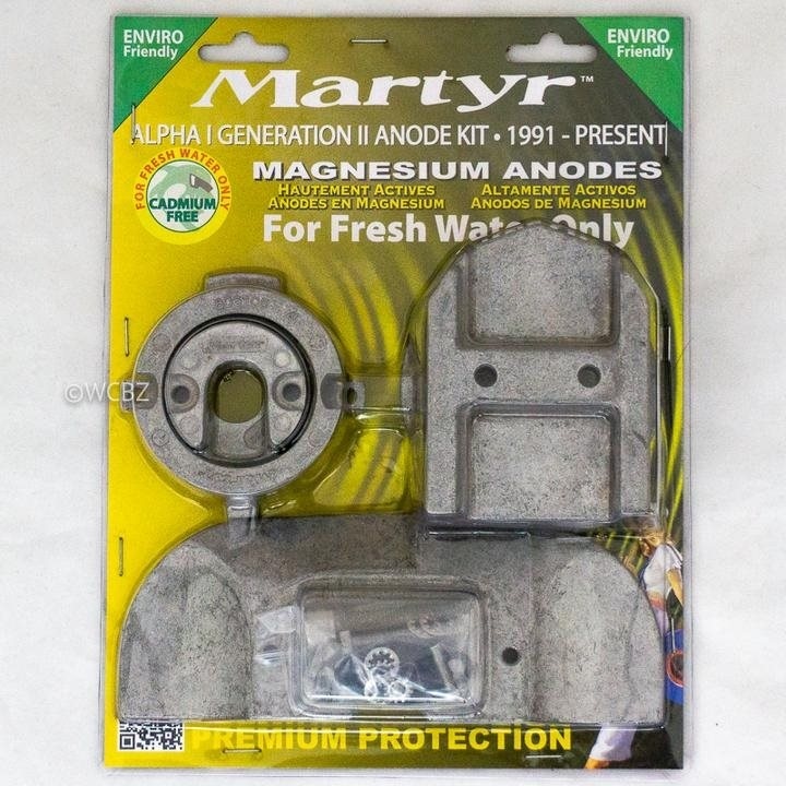Magnesium Anode kit Mercruiser Alpha 1 Gen 2