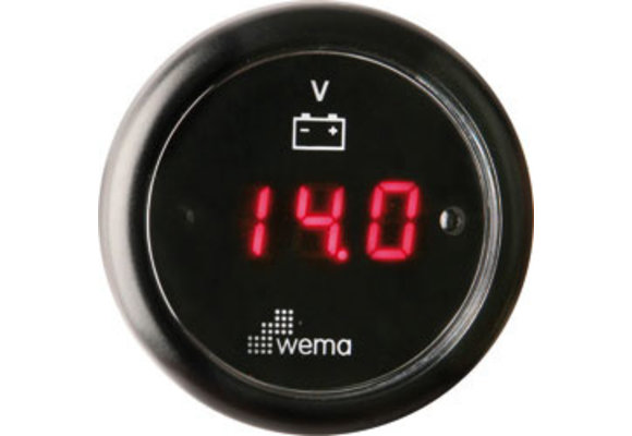 Voltmeter digitaal | 12/24 volt