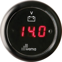 Voltmeter digitaal | 12/24 volt