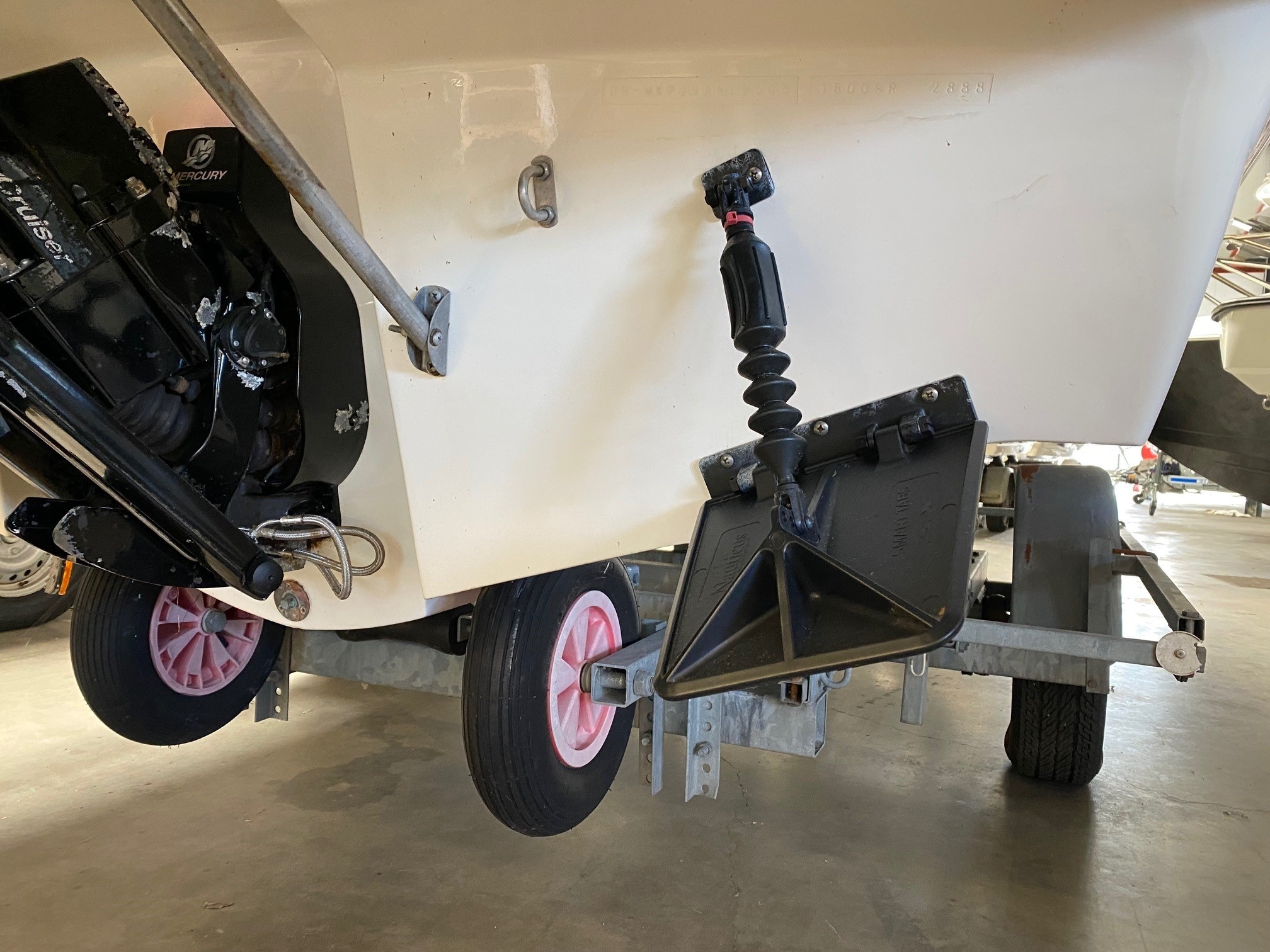 Automatische Smart Tabs SX set met 18kg ( 40lb ) Cilinders  I Boottotaal