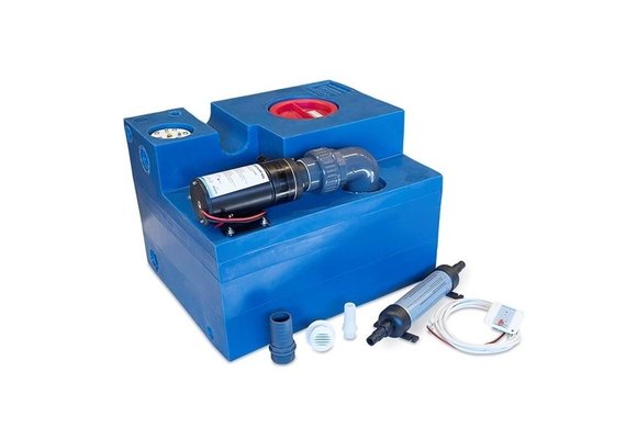 Vuilwatertank complete set recht
