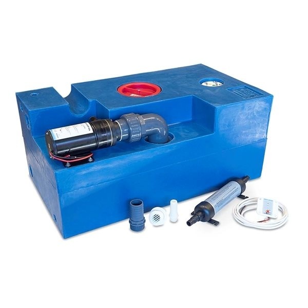 Vuilwatertank complete set recht