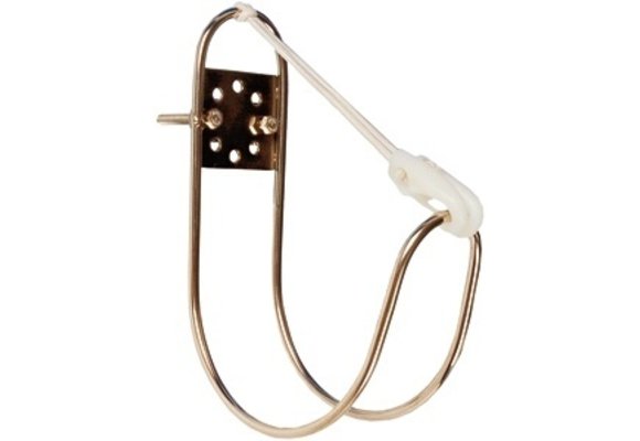 Allpa RVS Reddingsboei-ophangbeugel voor montage op Railing (Ø25mm) of wand