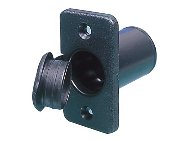 Inbouw stopcontact 12 volt | Zwart