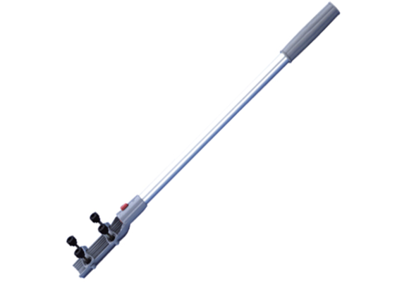 Allpa Stuurverlenging voor outboards vast L=700mm (met stopknop)