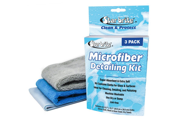 Microfiber detailing kit - 3 Pack