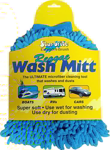 Microfiber washandschoen