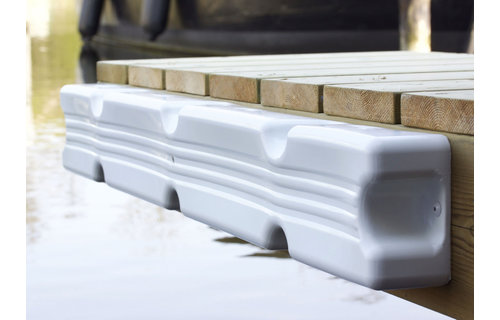 Majoni - Blockfender recht 100x12x7cm - Wit