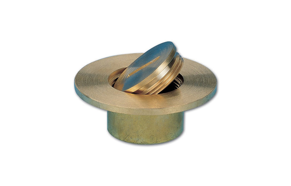 Dekdop messing 1 1/2"