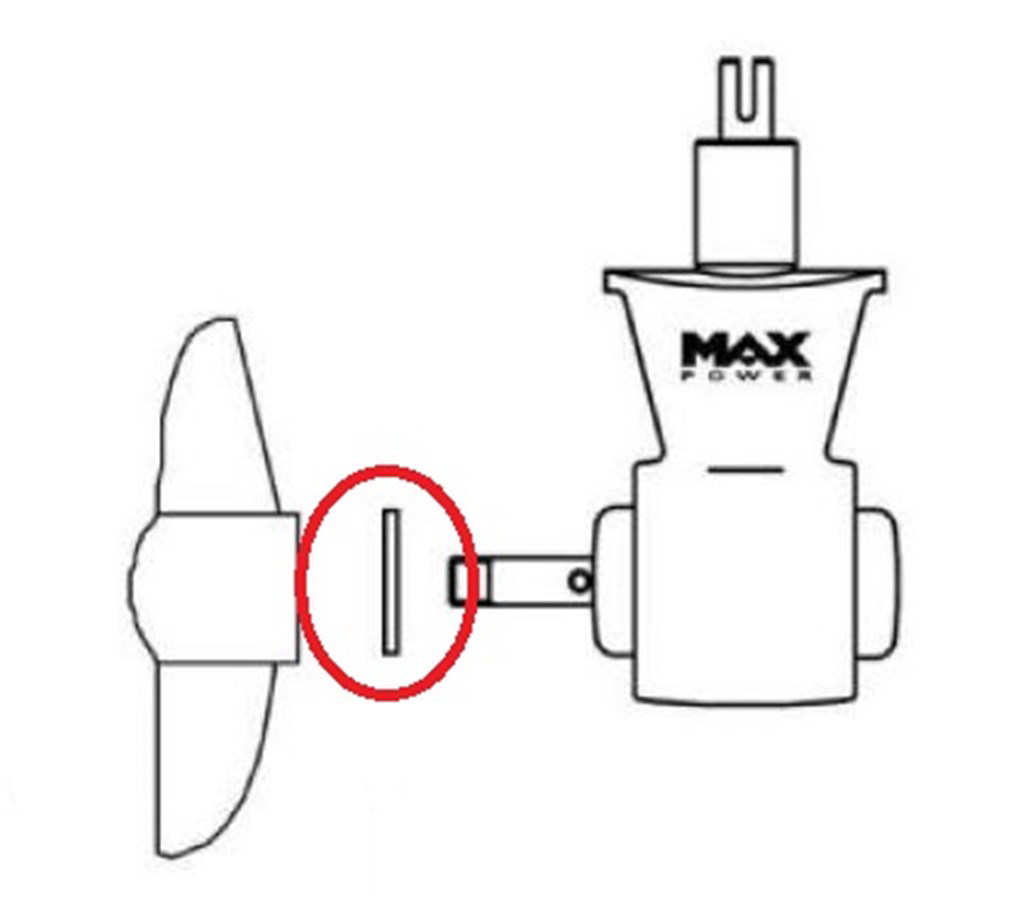 Max Power schroef pin CT60-CT80-CT100-CT125