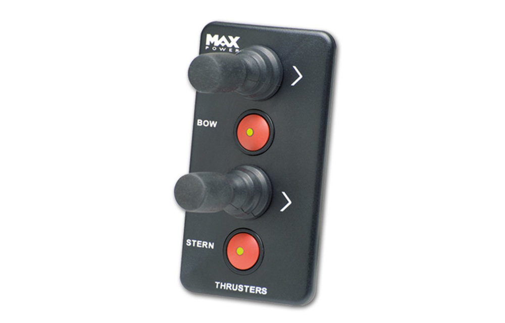 Dubbele joystick bedieningspaneel zwart