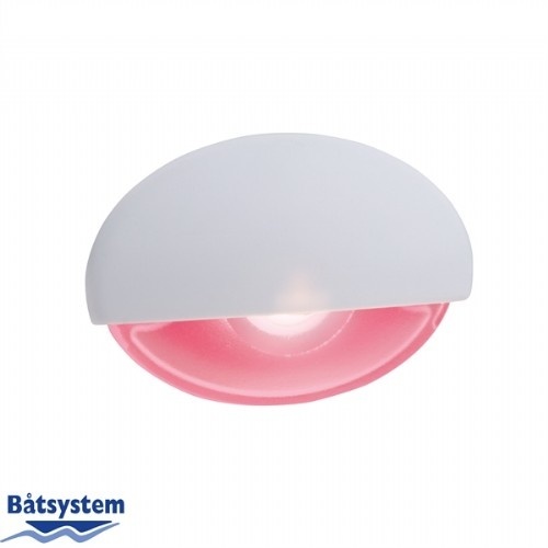 Steplight Wit - LED rood