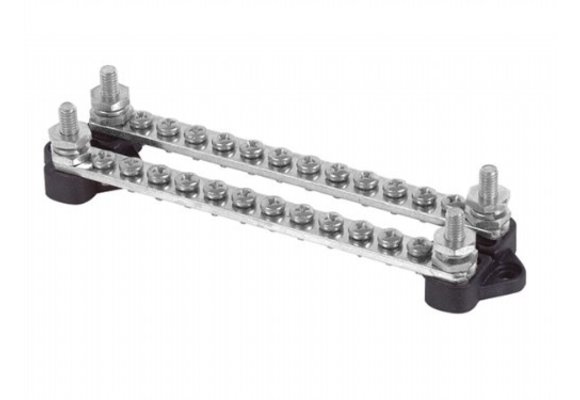 BEP Marine dubbele aansluitstrip 2x12-vd