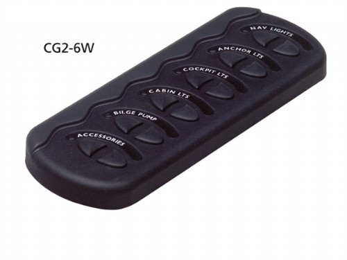 BEP Contour G2 - 6 schakelaars+zekering