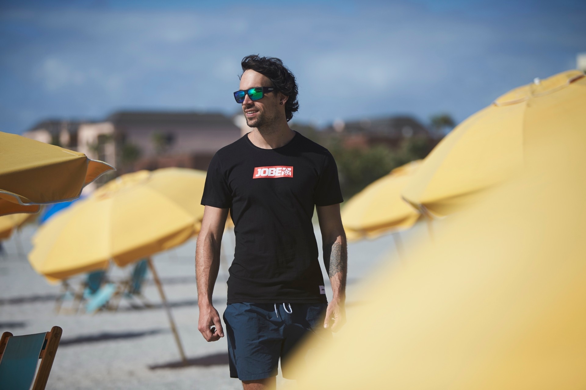 Jobe Beam Drijvende Zonnebril | Zwart-Smoke